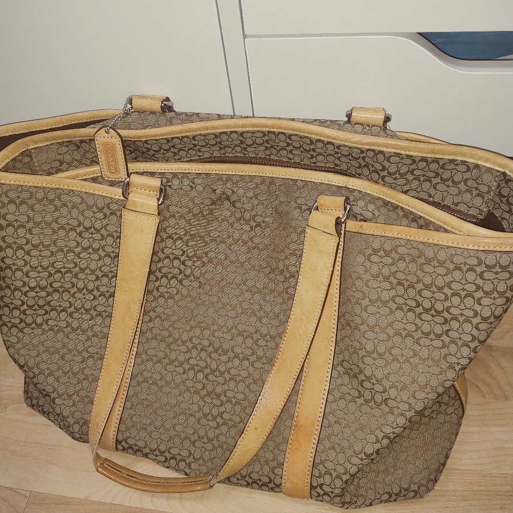 Coach Diaper Tote Bag